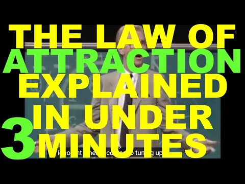 Bob Proctor - LAW OF ATTRACTION Explained in Under 3 Minutes