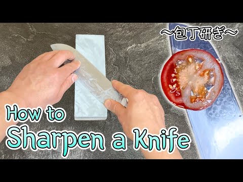 All you need to know about knives, sharpening tools and how to sharpen with Whetstone 〜包丁研ぎ〜