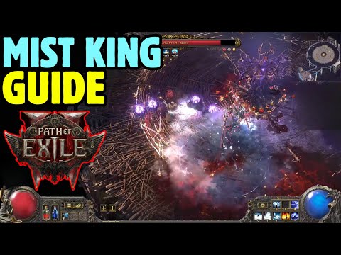 How to Beat THE KING IN THE MISTS Path of Exile 2