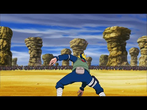 Minato Namikaze VS One Thousand Hidden Stone Ninjas In 3rd Great Ninja War - Boruto/Naruto