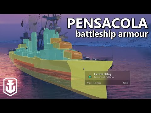 Easily Brawling Battleships In A Tier 6 Cruiser - Pensacola (World of Warships)