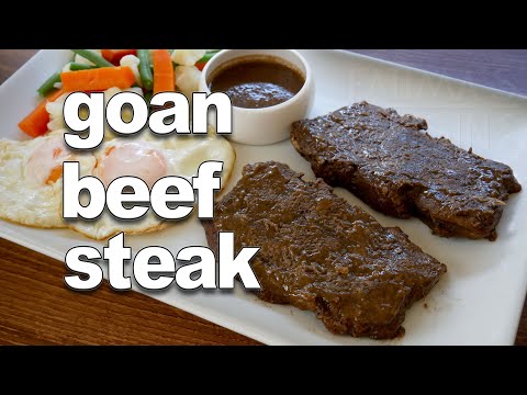 Goan Beef Steak | Beef Steak Recipe Easy | Goan Beef Recipes