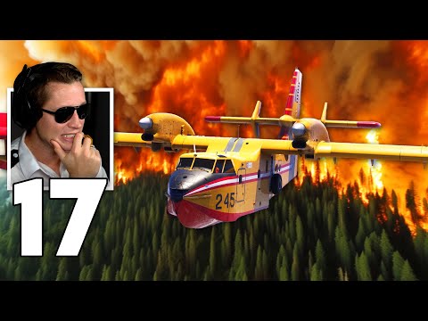 Fighting a Massive Southern California Wildfire - MS Flight Simulator 2024 Career Mode - Part 17