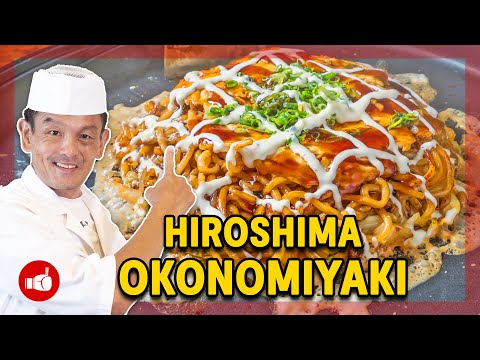 The Best OKONOMIYAKI You’ve Never Tried! | Hiroshima Okonomiyaki