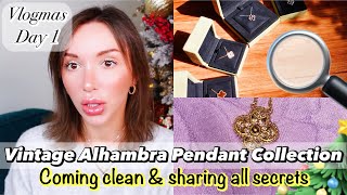 Van Cleef Vintage Alhambra Necklace Pendant Collection In-Depth Review VCA Vlogmas Day 1