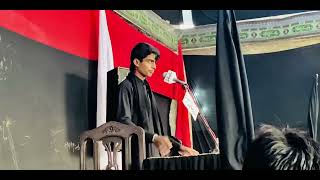 3 Muharran 2023 || Zakir Jon faqeer || -din pur karor layyah || #moharram #livemajlis