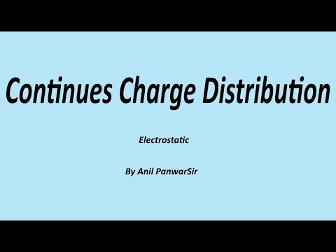 Continues Charge Distribution | सतत आवेश वितरण | NCERT Class 12th