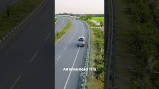 Drone Shot Of MG Gloster on All India Road Trip #dekhoapnaindia #allindiaroadtrip #autotubeindia