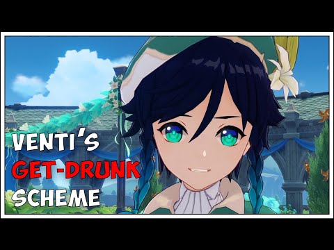 Venti's new get-drunk scheme | Windblume Festival Part 1 | Genshin Impact