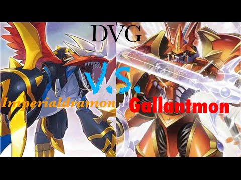 Digimon TCG Imperialdramon VS Gallantmon (Bt12 Format)