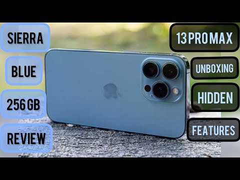 iPhone 13 pro max unboxing & Review sierra blue with Price #256gb13Promax #iphone13promax