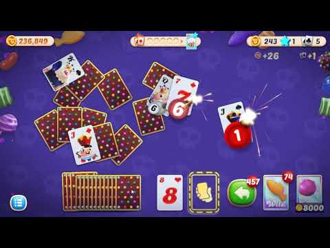 Candy Crush Solitaire Level 599 - NO BOOSTERS GAMEPLAY 🍬🃏 | SKILLGAMING ✔️